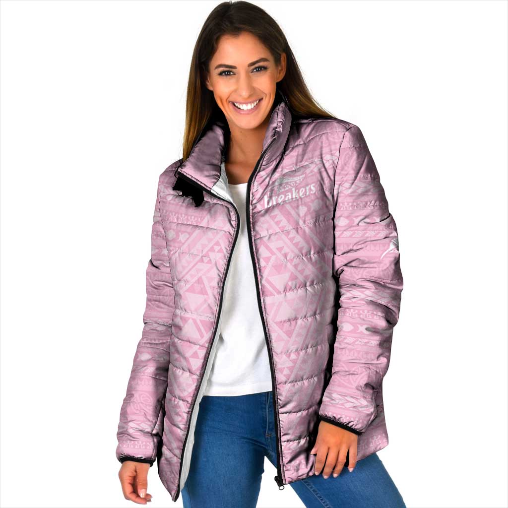 Custom New Zealand Basketball Indigenous Padded Jacket - Aussie Hoodie