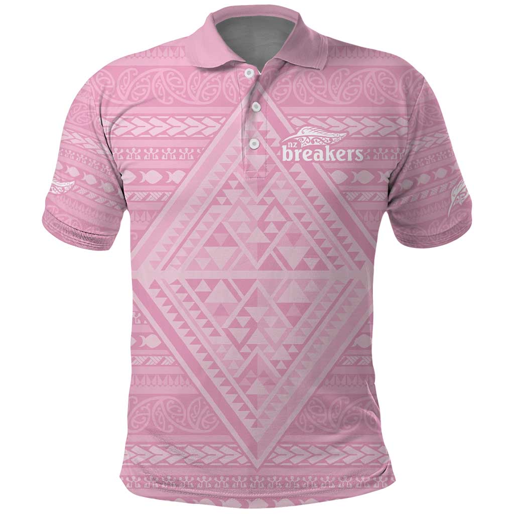 Custom New Zealand Basketball Indigenous Polo Shirt - Aussie Hoodie
