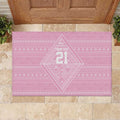 Custom New Zealand Basketball Indigenous Rubber Doormat - Aussie Hoodie