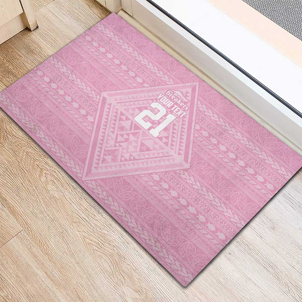 Custom New Zealand Basketball Indigenous Rubber Doormat - Aussie Hoodie