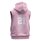 Custom New Zealand Basketball Indigenous Sleeveless Hoodie - Aussie Hoodie
