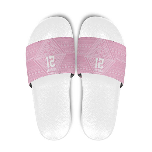 Custom New Zealand Basketball Indigenous Slide Sandals - Aussie Hoodie