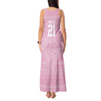 Custom New Zealand Basketball Indigenous Tank Maxi Dress - Aussie Hoodie
