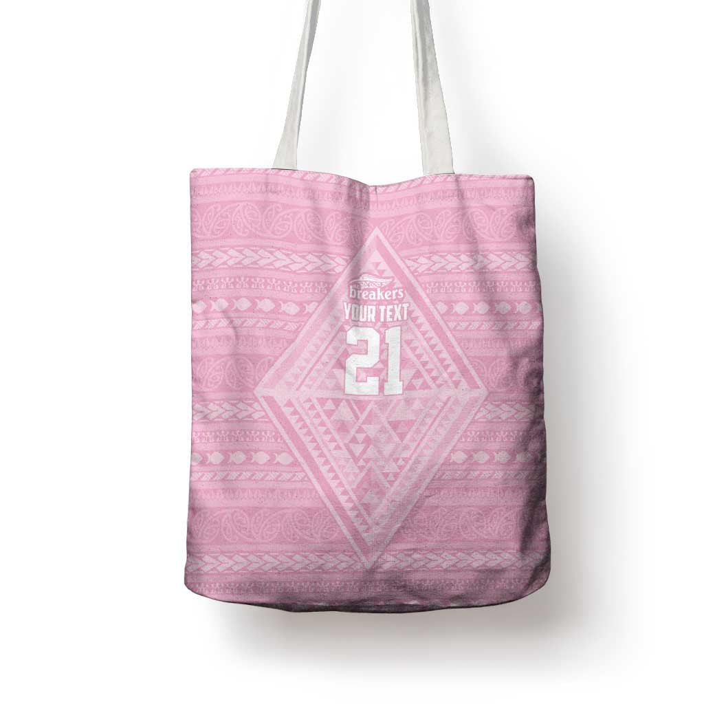 Custom New Zealand Basketball Indigenous Tote Bag - Aussie Hoodie