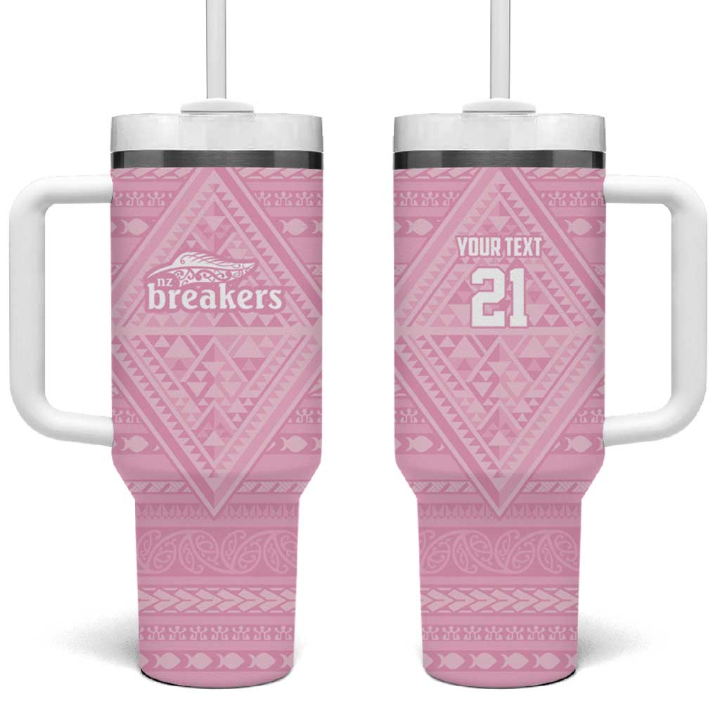 Custom New Zealand Basketball Indigenous Tumbler With Handle - Aussie Hoodie