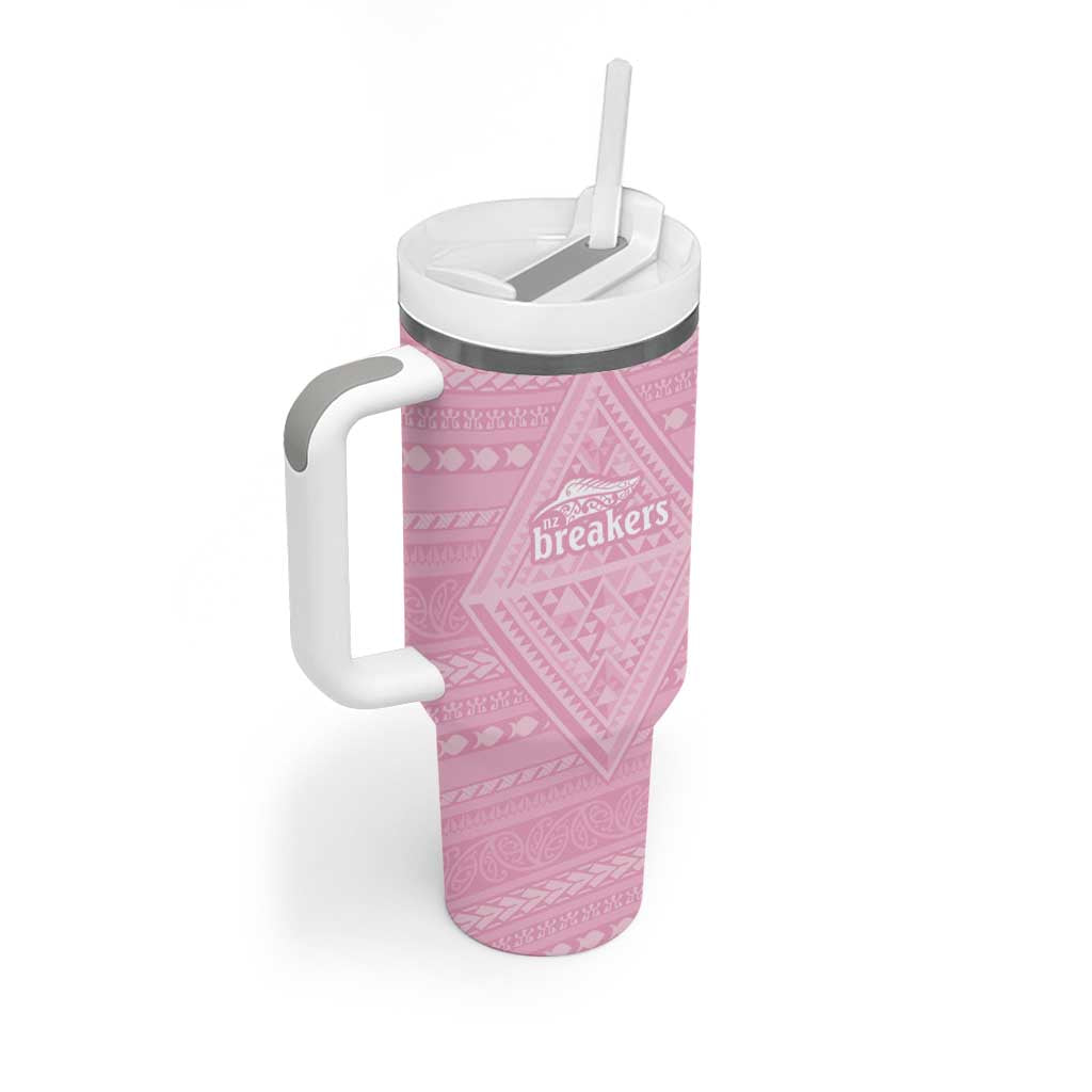 Custom New Zealand Basketball Indigenous Tumbler With Handle - Aussie Hoodie