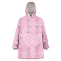 Custom New Zealand Basketball Indigenous Wearable Blanket Hoodie - Aussie Hoodie