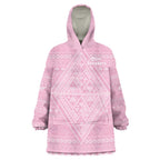 Custom New Zealand Basketball Indigenous Wearable Blanket Hoodie - Aussie Hoodie