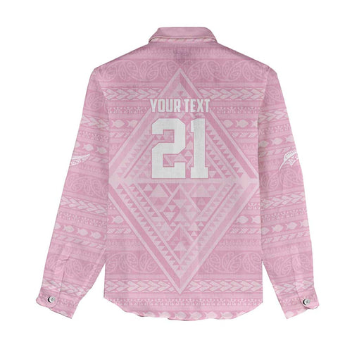 Custom New Zealand Basketball Indigenous Women Casual Shirt - Aussie Hoodie