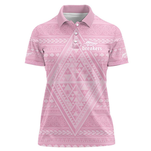 Custom New Zealand Basketball Indigenous Women Polo Shirt - Aussie Hoodie