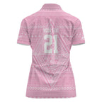 Custom New Zealand Basketball Indigenous Women Polo Shirt - Aussie Hoodie