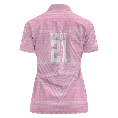 Custom New Zealand Basketball Indigenous Women Polo Shirt - Aussie Hoodie