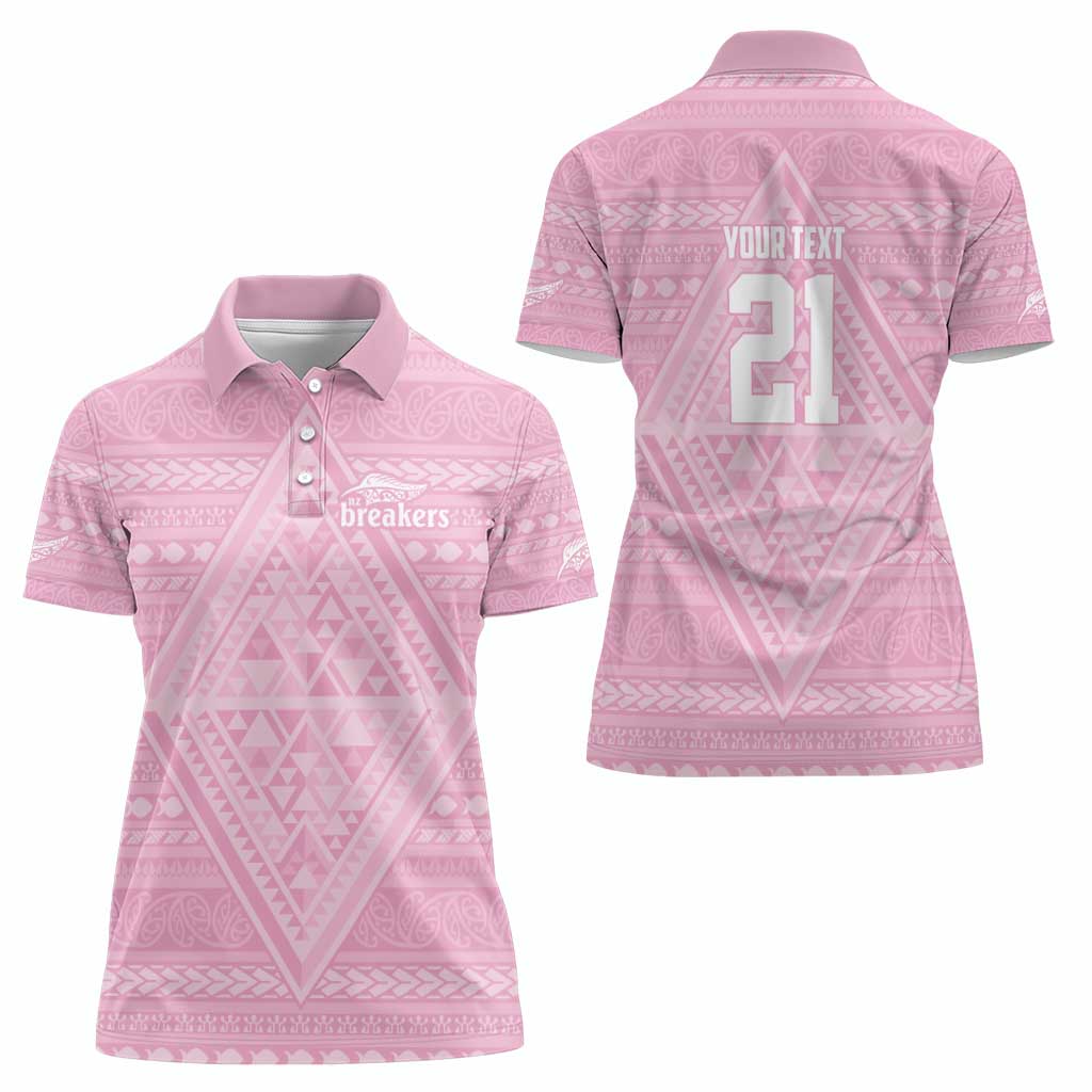 Custom New Zealand Basketball Indigenous Women Polo Shirt - Aussie Hoodie
