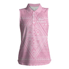Custom New Zealand Basketball Indigenous Women Sleeveless Polo Shirt - Aussie Hoodie