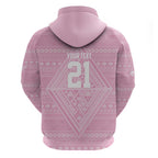 Custom New Zealand Basketball Indigenous Zip Hoodie - Aussie Hoodie