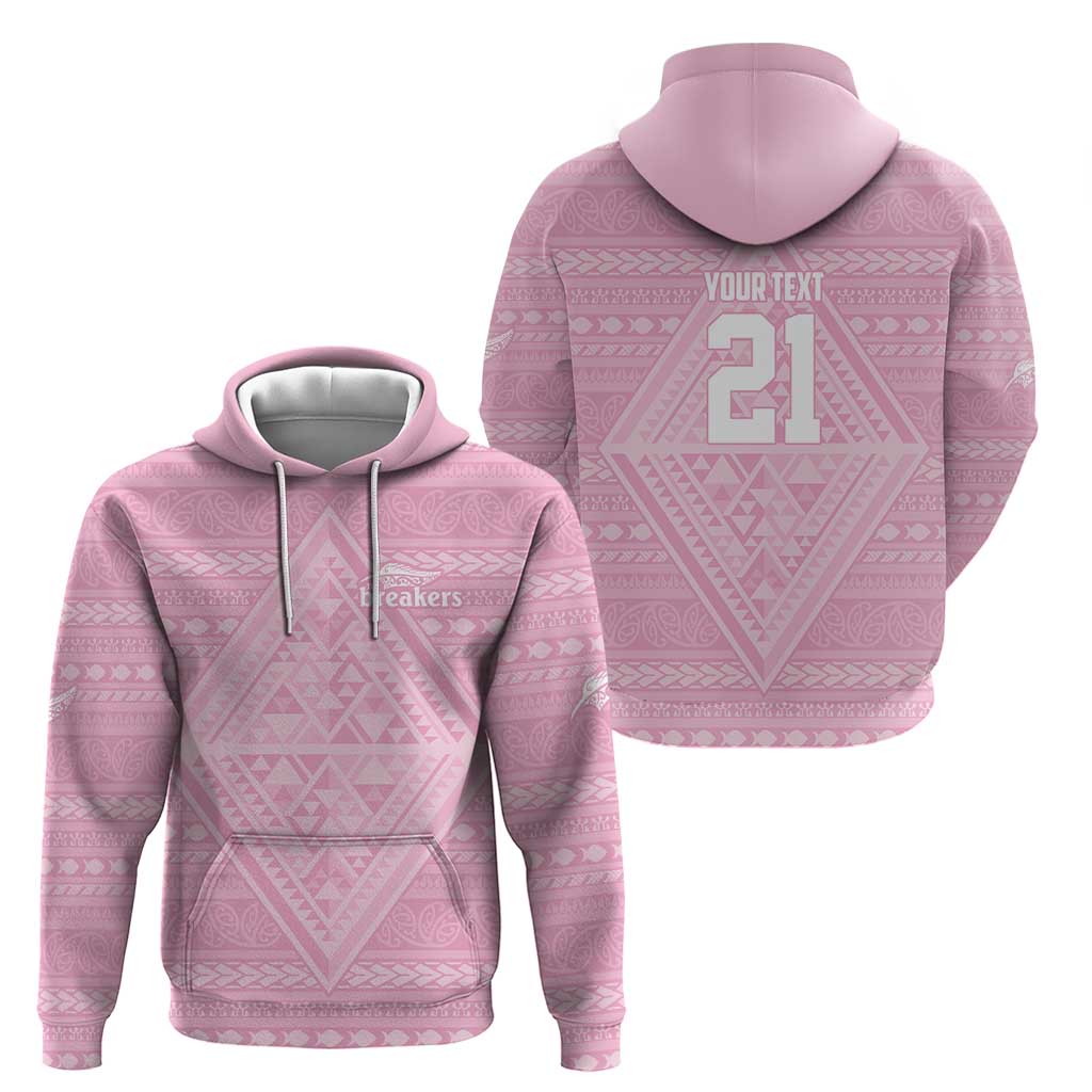 Custom New Zealand Basketball Indigenous Zip Hoodie - Aussie Hoodie
