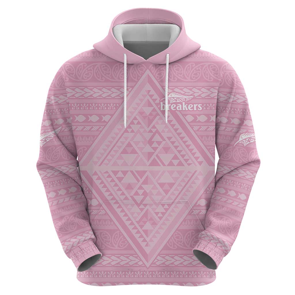Custom New Zealand Basketball Indigenous Zip Hoodie - Aussie Hoodie