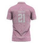 Custom New Zealand Basketball Indigenous Zipper Polo Shirt - Aussie Hoodie