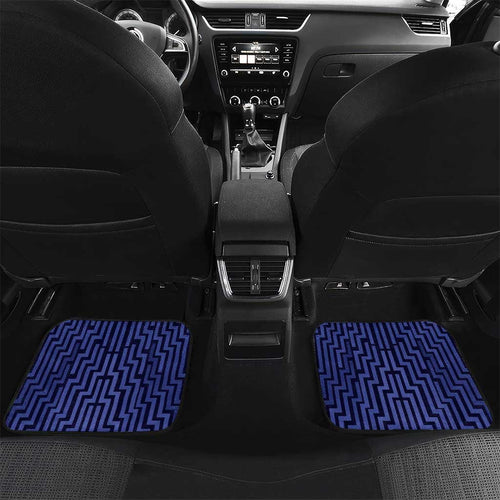 Custom Basketball New Zealand Car Mats Blue Maori Ta Moko Indigenous - Aussie Hoodie