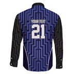 Custom Basketball New Zealand Family Matching Short Sleeve Bodycon Dress and Hawaiian Shirt Blue Maori Ta Moko Indigenous - Aussie Hoodie