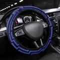 Basketball New Zealand Steering Wheel Cover Blue Maori Ta Moko Indigenous - Aussie Hoodie