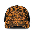 Basketball New Zealand Baseball Net Cap Gold Maori Ta Moko Indigenous - Aussie Hoodie