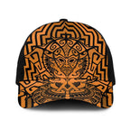 Basketball New Zealand Baseball Net Cap Gold Maori Ta Moko Indigenous - Aussie Hoodie