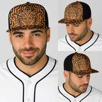 Basketball New Zealand Baseball Net Cap Gold Maori Ta Moko Indigenous - Aussie Hoodie