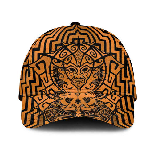 Basketball New Zealand Classic Cap Gold Maori Ta Moko Indigenous - Aussie Hoodie