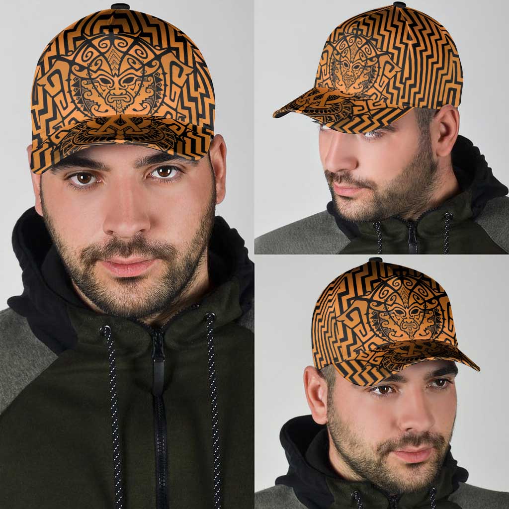 Basketball New Zealand Classic Cap Gold Maori Ta Moko Indigenous - Aussie Hoodie