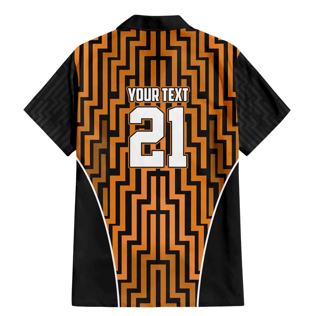 Custom Basketball New Zealand Family Matching Mermaid Dress and Hawaiian Shirt Gold Maori Ta Moko Indigenous - Aussie Hoodie