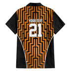 Custom Basketball New Zealand Family Matching Short Sleeve Bodycon Dress and Hawaiian Shirt Gold Maori Ta Moko Indigenous - Aussie Hoodie