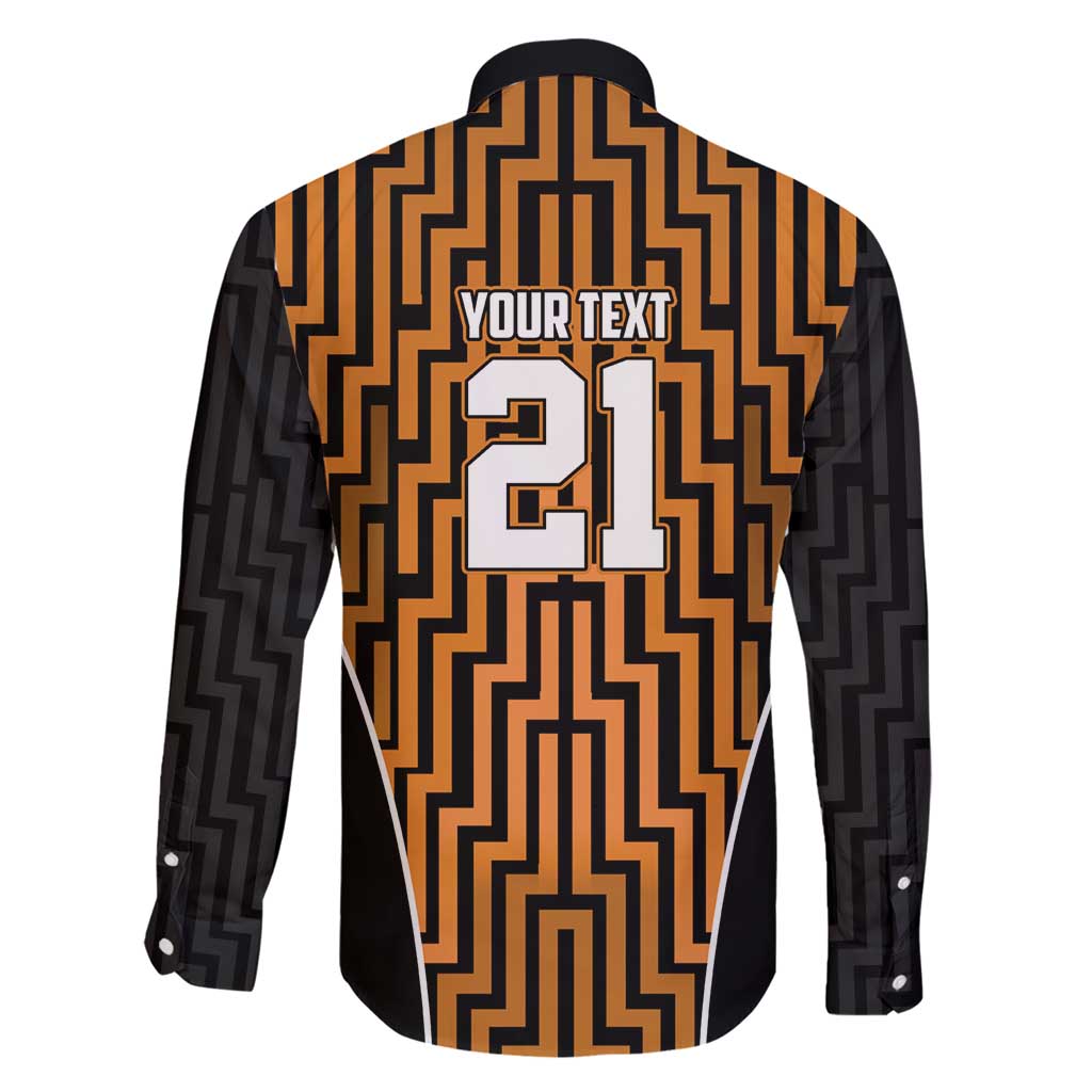 Custom Basketball New Zealand Family Matching Short Sleeve Bodycon Dress and Hawaiian Shirt Gold Maori Ta Moko Indigenous - Aussie Hoodie
