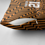 Custom Basketball New Zealand Pillow Cover Gold Maori Ta Moko Indigenous - Aussie Hoodie