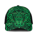 Basketball New Zealand Baseball Net Cap Green Maori Ta Moko Indigenous - Aussie Hoodie