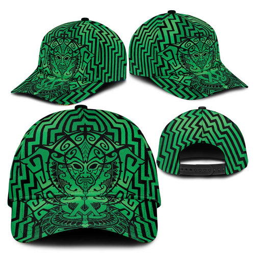 Basketball New Zealand Classic Cap Green Maori Ta Moko Indigenous - Aussie Hoodie