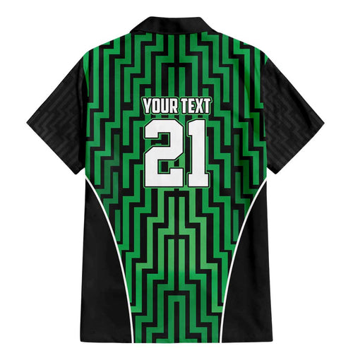 Custom Basketball New Zealand Family Matching Mermaid Dress and Hawaiian Shirt Green Maori Ta Moko Indigenous - Aussie Hoodie