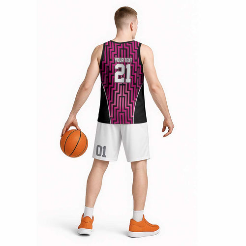 Custom Basketball New Zealand Basketball Jersey Pink Maori Ta Moko Indigenous - Aussie Hoodie