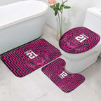 Custom Basketball New Zealand Bathroom Set Pink Maori Ta Moko Indigenous - Aussie Hoodie