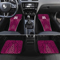 Custom Basketball New Zealand Car Mats Pink Maori Ta Moko Indigenous - Aussie Hoodie