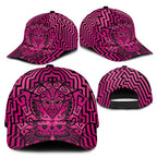Basketball New Zealand Classic Cap Pink Maori Ta Moko Indigenous - Aussie Hoodie