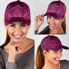 Basketball New Zealand Classic Cap Pink Maori Ta Moko Indigenous - Aussie Hoodie
