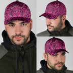 Basketball New Zealand Classic Cap Pink Maori Ta Moko Indigenous - Aussie Hoodie