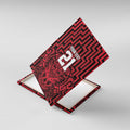 Custom Basketball New Zealand Canvas Wall Art Red Maori Ta Moko Indigenous - Aussie Hoodie