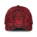 Basketball New Zealand Classic Cap Red Maori Ta Moko Indigenous - Aussie Hoodie