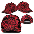 Basketball New Zealand Classic Cap Red Maori Ta Moko Indigenous - Aussie Hoodie