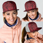 Basketball New Zealand Mesh Trucker Cap Red Maori Ta Moko Indigenous - Aussie Hoodie