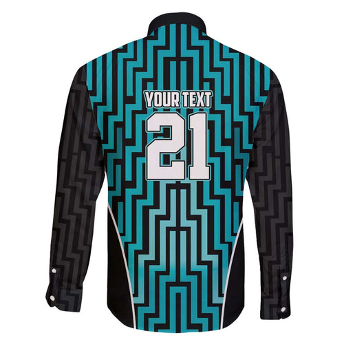 Custom Basketball New Zealand Family Matching Summer Maxi Dress and Hawaiian Shirt Teal Maori Ta Moko Indigenous - Aussie Hoodie