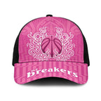New Zealand Baseball Net Cap Fire Basketball Maori Tribal Pink - Aussie Hoodie