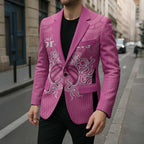 New Zealand Custom Blazer Fire Basketball Maori Tribal Pink - Aussie Hoodie